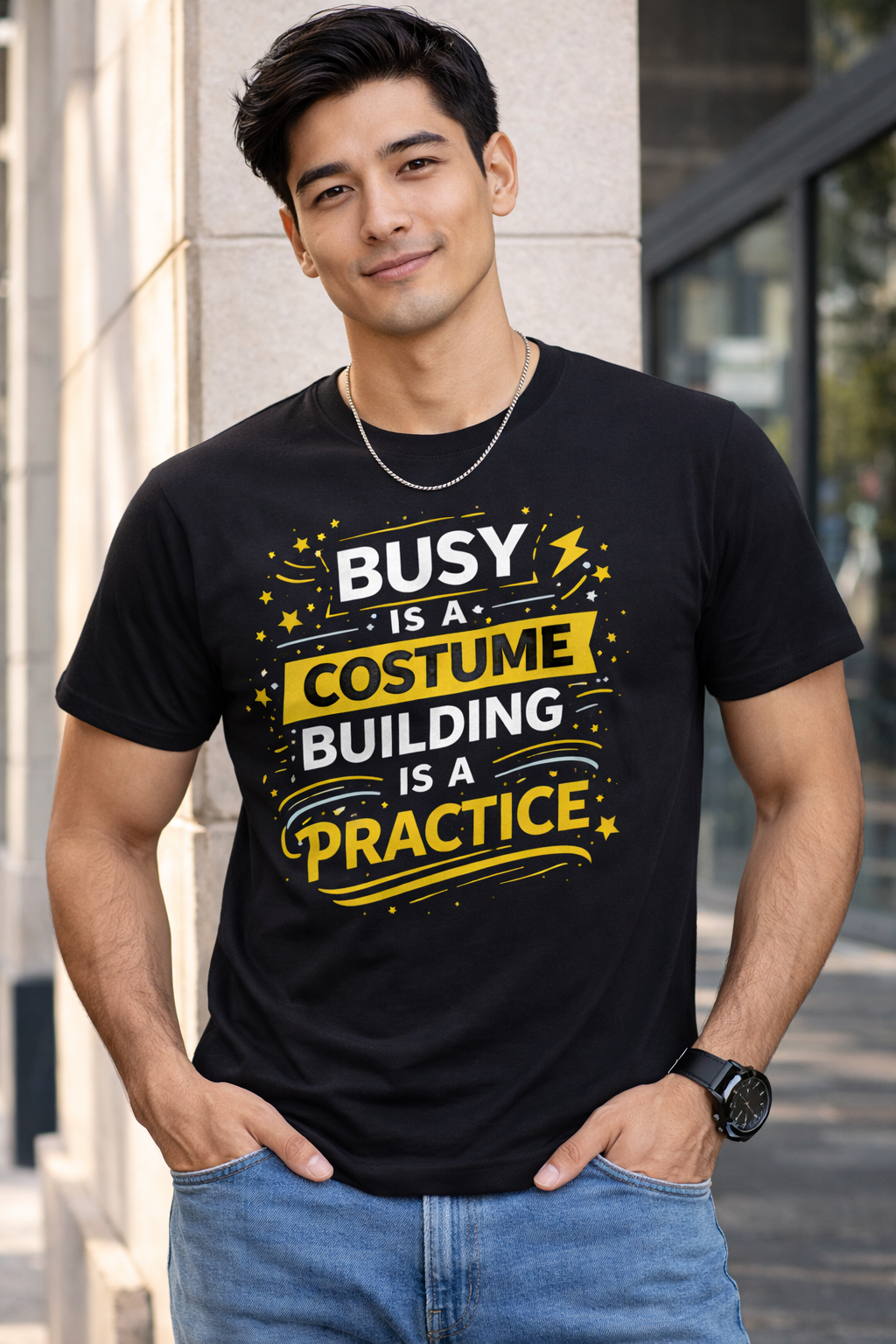 Busy is a Costume (Unisex) T-Shirt